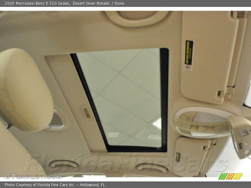 Desert Silver Metallic / Stone 2005 Mercedes-Benz E 320 Sedan