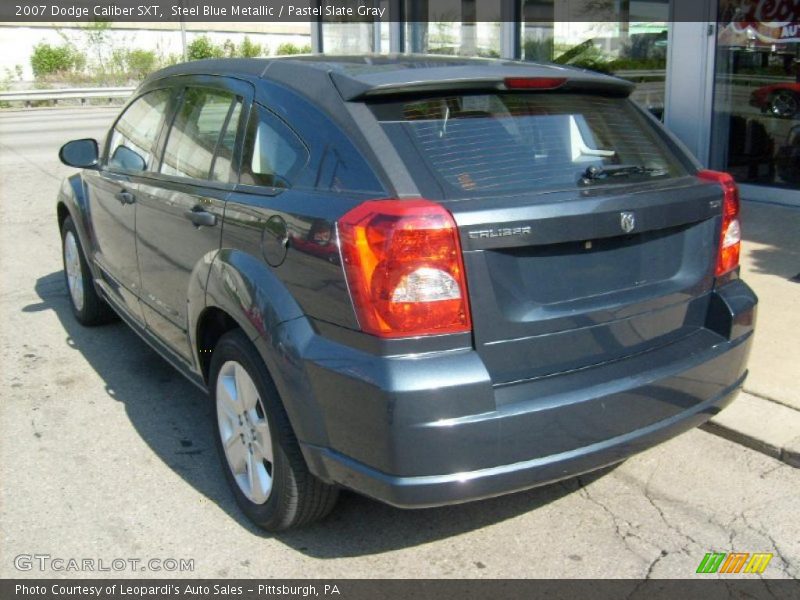 Steel Blue Metallic / Pastel Slate Gray 2007 Dodge Caliber SXT