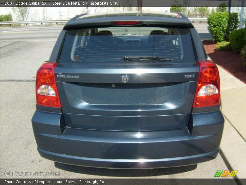 Steel Blue Metallic / Pastel Slate Gray 2007 Dodge Caliber SXT