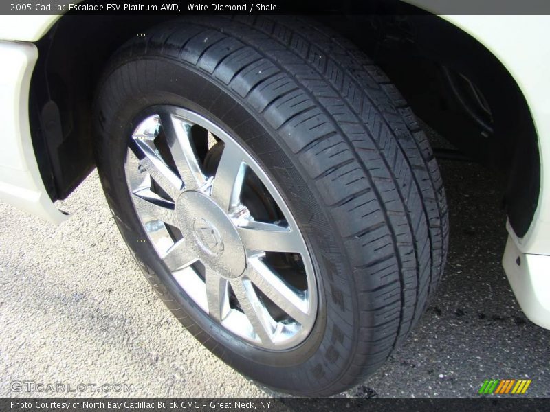 White Diamond / Shale 2005 Cadillac Escalade ESV Platinum AWD