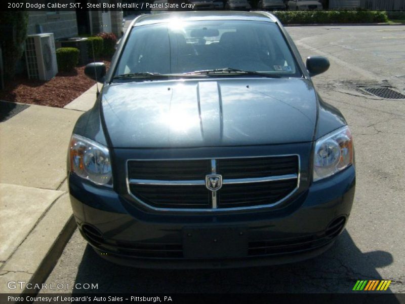 Steel Blue Metallic / Pastel Slate Gray 2007 Dodge Caliber SXT