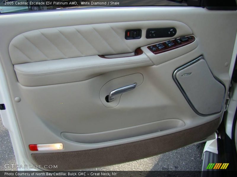 White Diamond / Shale 2005 Cadillac Escalade ESV Platinum AWD