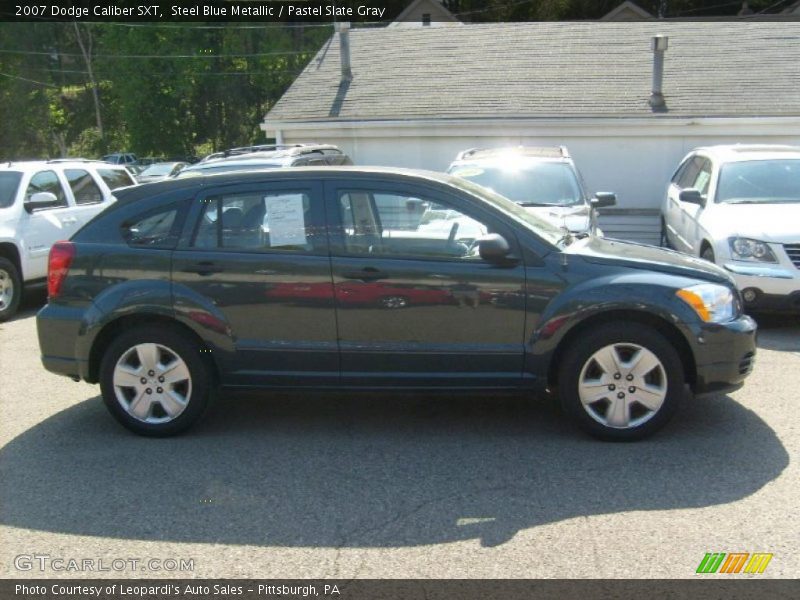 Steel Blue Metallic / Pastel Slate Gray 2007 Dodge Caliber SXT