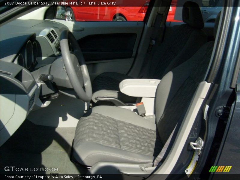 Steel Blue Metallic / Pastel Slate Gray 2007 Dodge Caliber SXT
