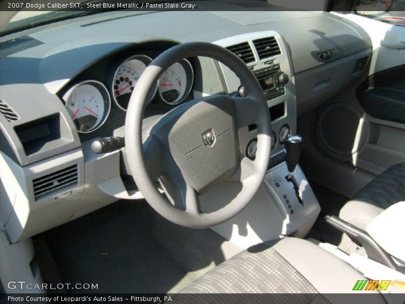 Steel Blue Metallic / Pastel Slate Gray 2007 Dodge Caliber SXT