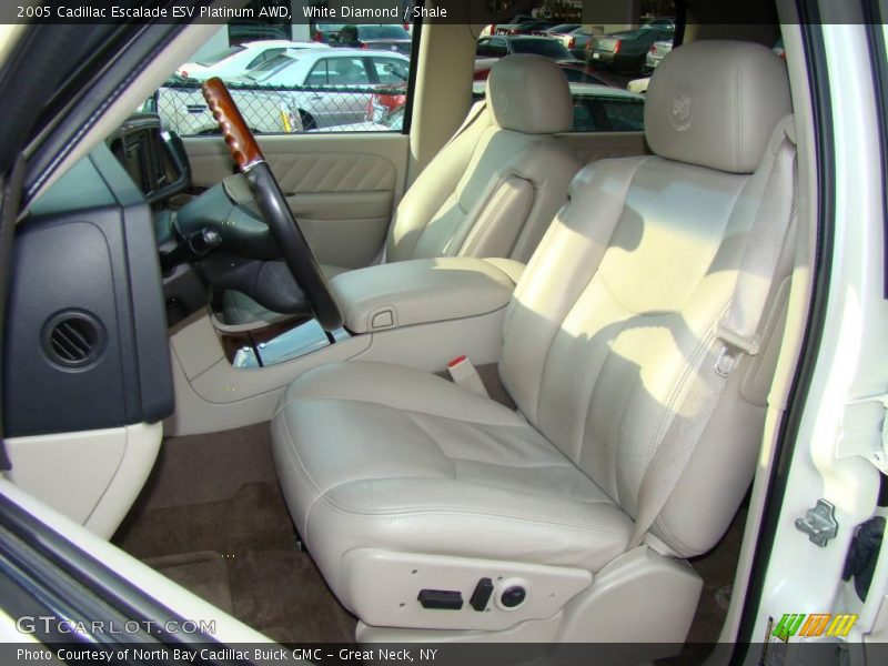 White Diamond / Shale 2005 Cadillac Escalade ESV Platinum AWD