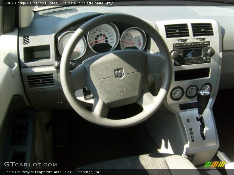 Steel Blue Metallic / Pastel Slate Gray 2007 Dodge Caliber SXT