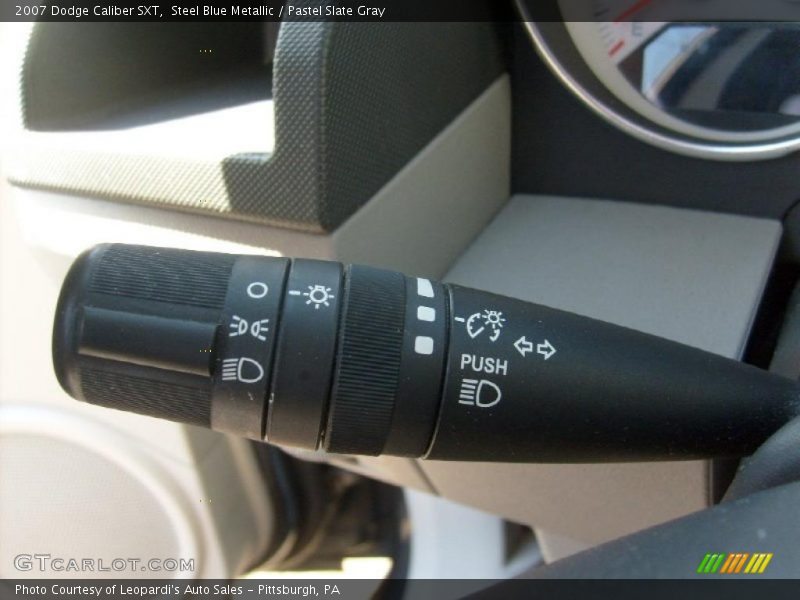 Steel Blue Metallic / Pastel Slate Gray 2007 Dodge Caliber SXT
