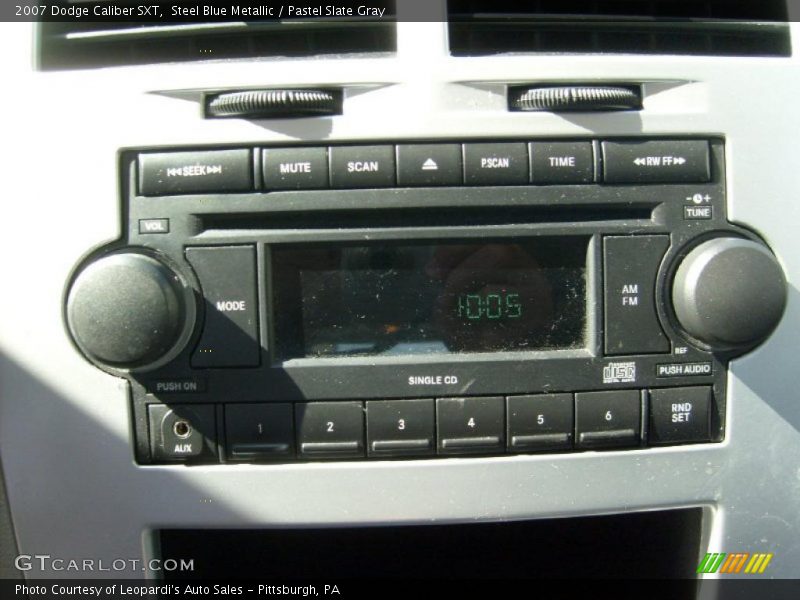 Steel Blue Metallic / Pastel Slate Gray 2007 Dodge Caliber SXT