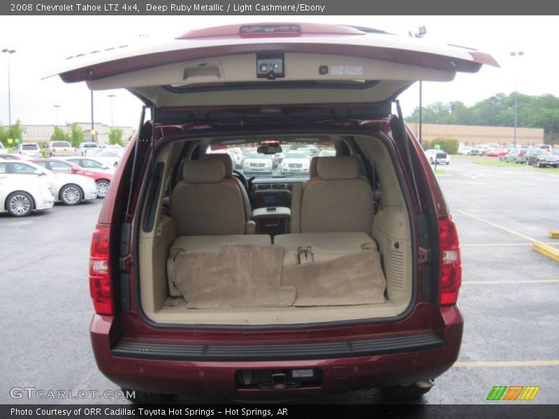 Deep Ruby Metallic / Light Cashmere/Ebony 2008 Chevrolet Tahoe LTZ 4x4