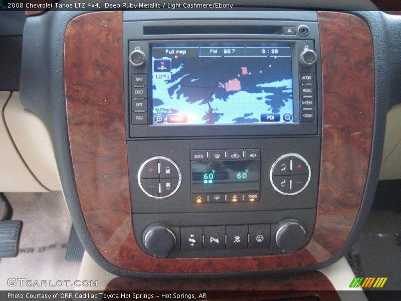 Deep Ruby Metallic / Light Cashmere/Ebony 2008 Chevrolet Tahoe LTZ 4x4