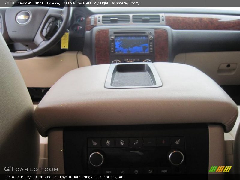 Deep Ruby Metallic / Light Cashmere/Ebony 2008 Chevrolet Tahoe LTZ 4x4