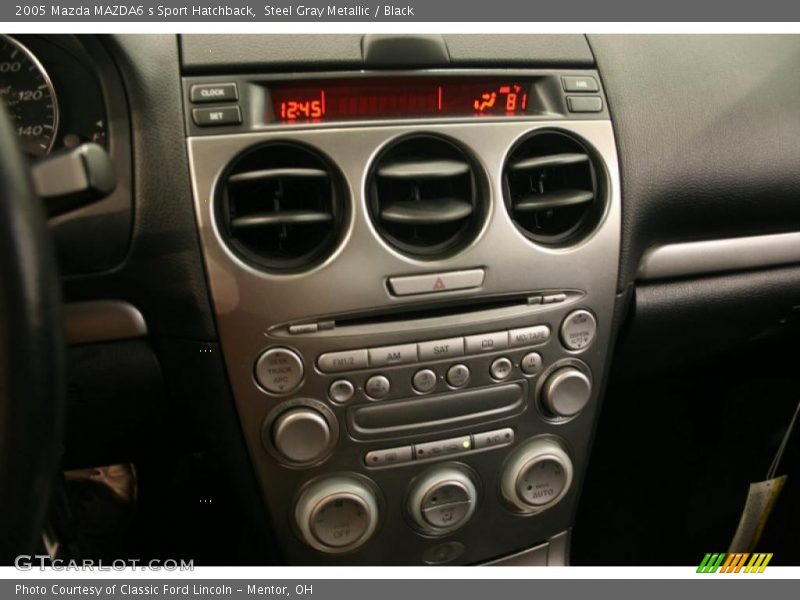 Steel Gray Metallic / Black 2005 Mazda MAZDA6 s Sport Hatchback
