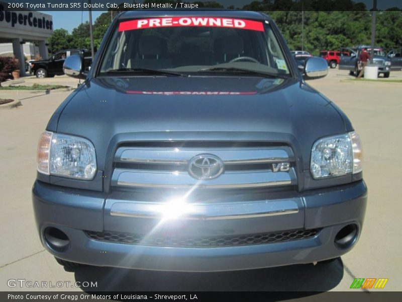 Bluesteel Metallic / Taupe 2006 Toyota Tundra SR5 Double Cab