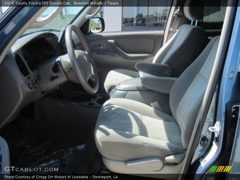 Bluesteel Metallic / Taupe 2006 Toyota Tundra SR5 Double Cab