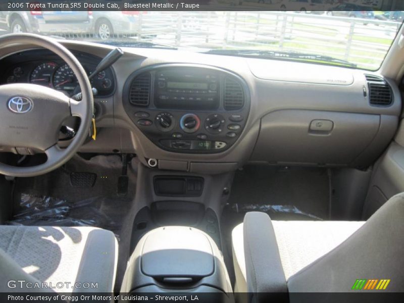 Bluesteel Metallic / Taupe 2006 Toyota Tundra SR5 Double Cab