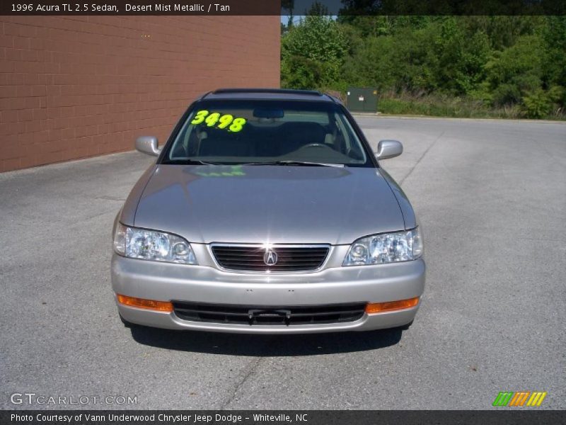 Desert Mist Metallic / Tan 1996 Acura TL 2.5 Sedan