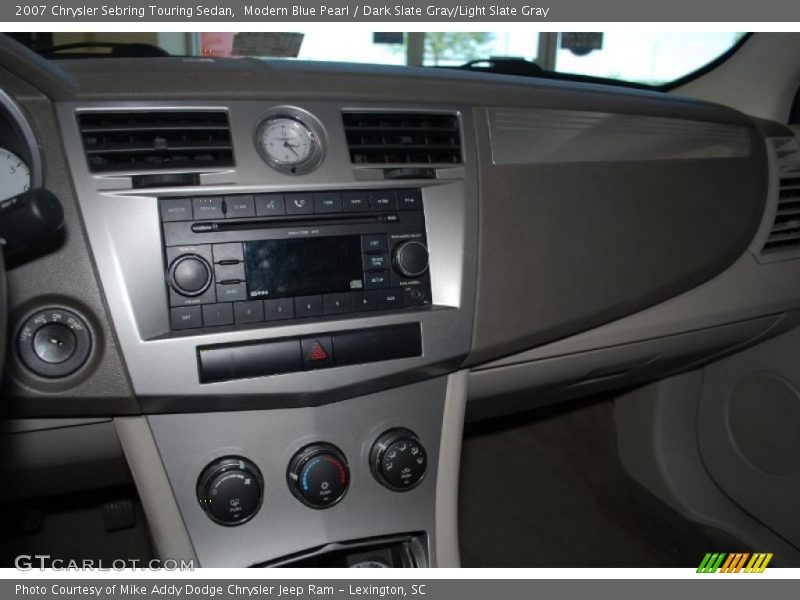 Modern Blue Pearl / Dark Slate Gray/Light Slate Gray 2007 Chrysler Sebring Touring Sedan