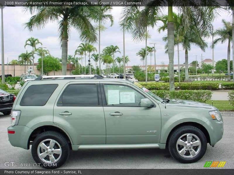 Kiwi Green / VOGA Cashmere 2008 Mercury Mariner V6 Premier Voga Package