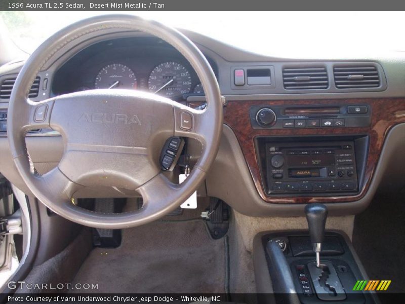 Desert Mist Metallic / Tan 1996 Acura TL 2.5 Sedan