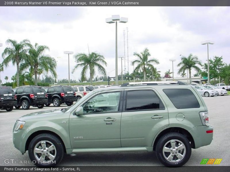 Kiwi Green / VOGA Cashmere 2008 Mercury Mariner V6 Premier Voga Package