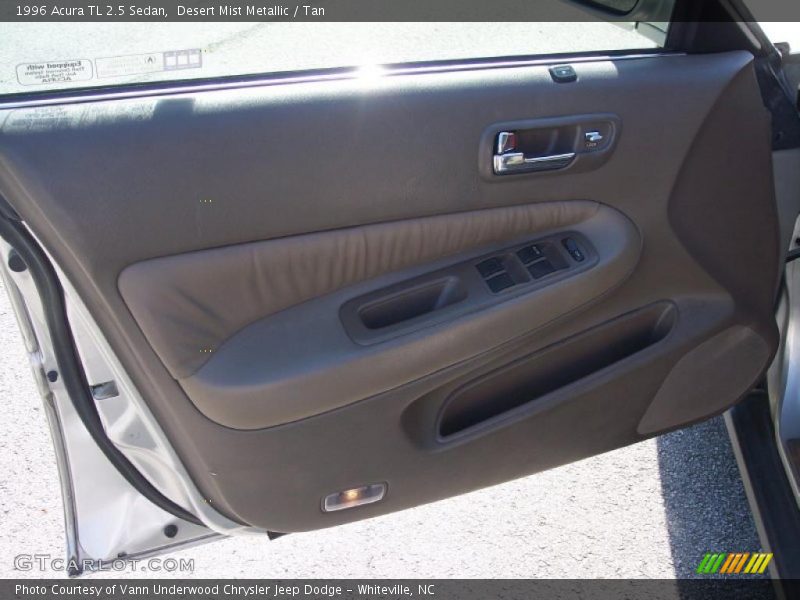 Desert Mist Metallic / Tan 1996 Acura TL 2.5 Sedan