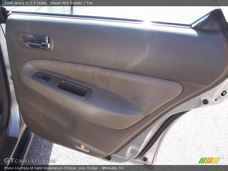 Desert Mist Metallic / Tan 1996 Acura TL 2.5 Sedan