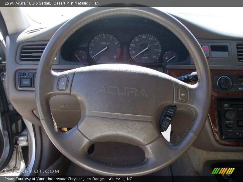 Desert Mist Metallic / Tan 1996 Acura TL 2.5 Sedan
