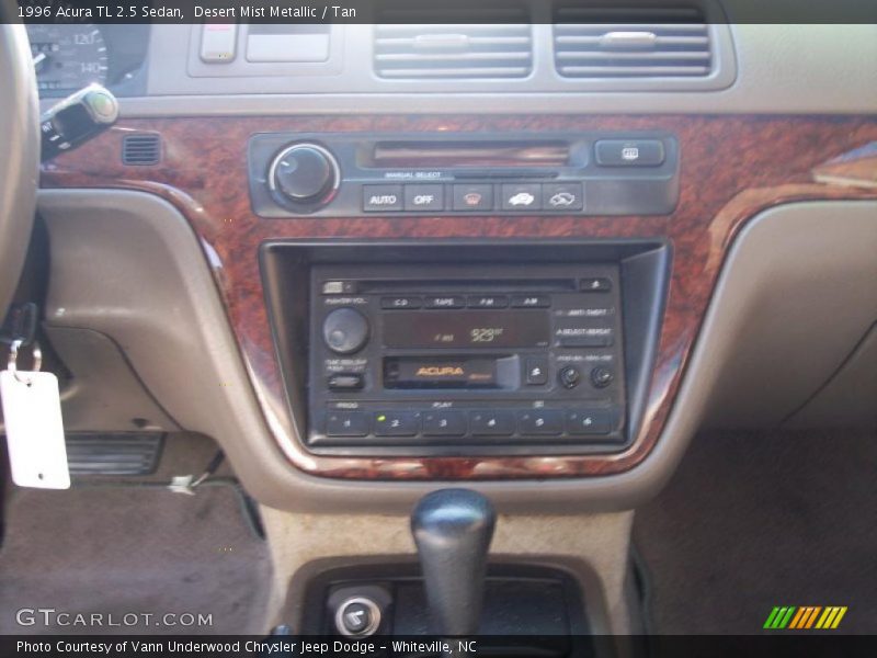 Desert Mist Metallic / Tan 1996 Acura TL 2.5 Sedan