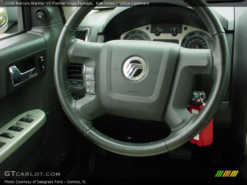 Kiwi Green / VOGA Cashmere 2008 Mercury Mariner V6 Premier Voga Package
