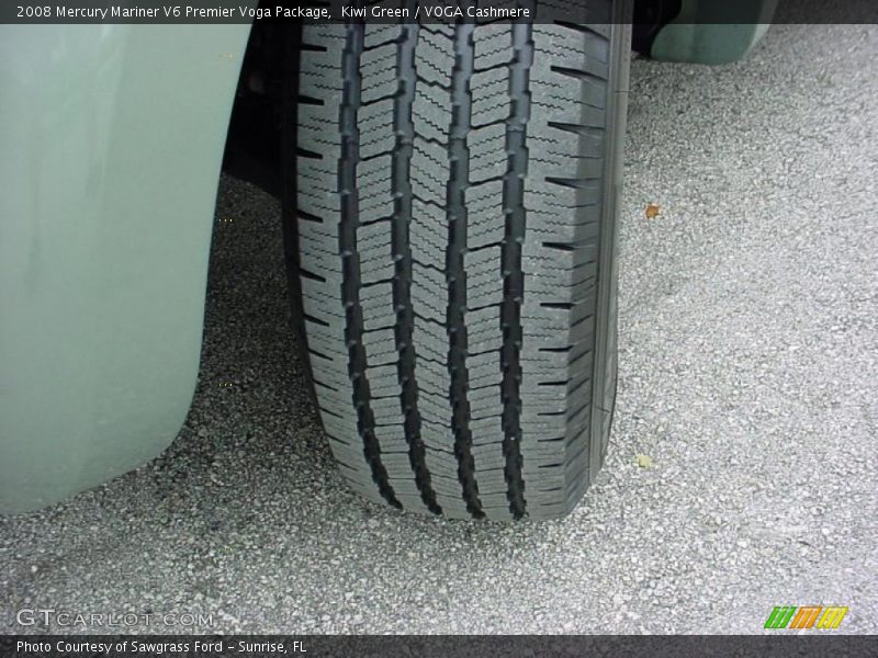 Kiwi Green / VOGA Cashmere 2008 Mercury Mariner V6 Premier Voga Package
