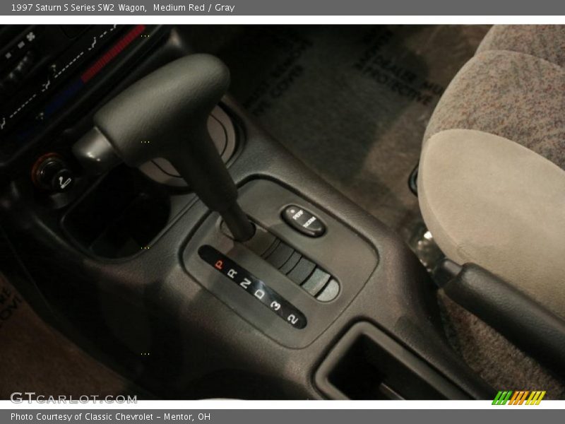 Medium Red / Gray 1997 Saturn S Series SW2 Wagon