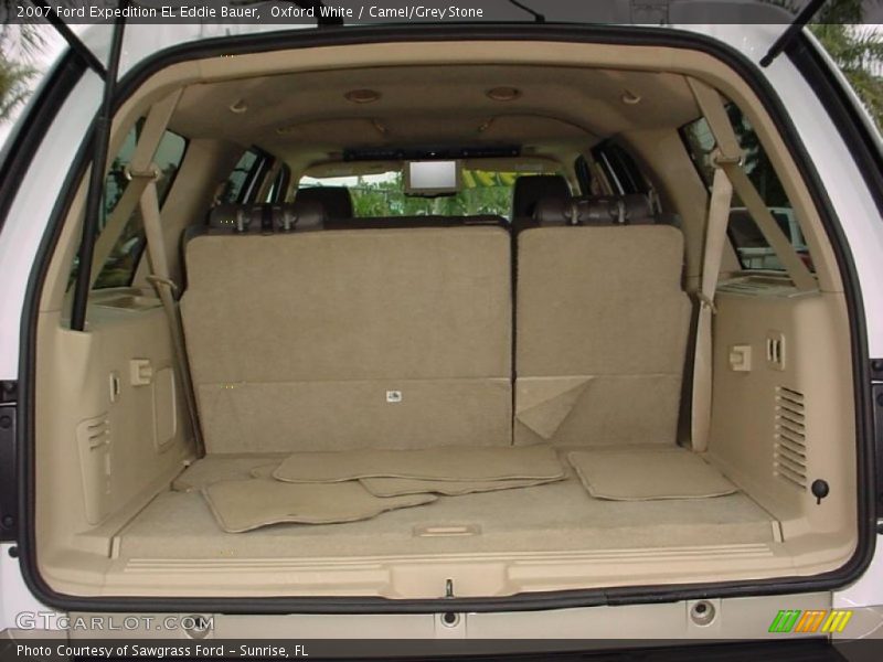 Oxford White / Camel/Grey Stone 2007 Ford Expedition EL Eddie Bauer