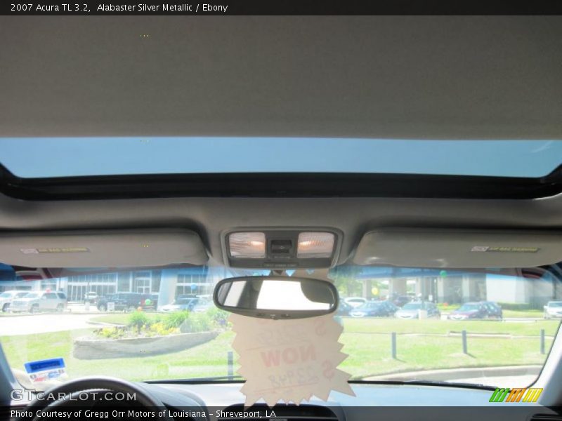 Alabaster Silver Metallic / Ebony 2007 Acura TL 3.2