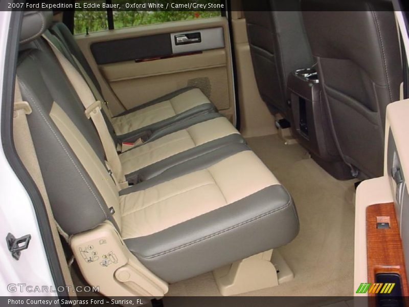 Oxford White / Camel/Grey Stone 2007 Ford Expedition EL Eddie Bauer