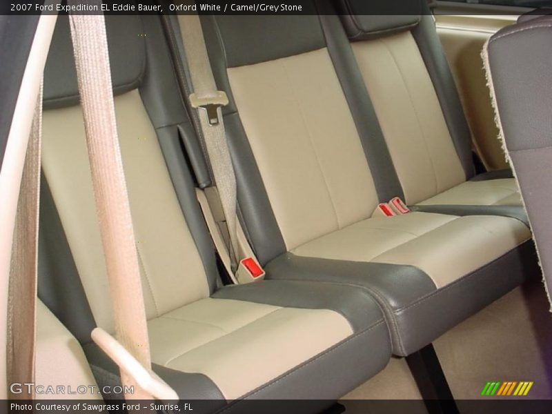Oxford White / Camel/Grey Stone 2007 Ford Expedition EL Eddie Bauer