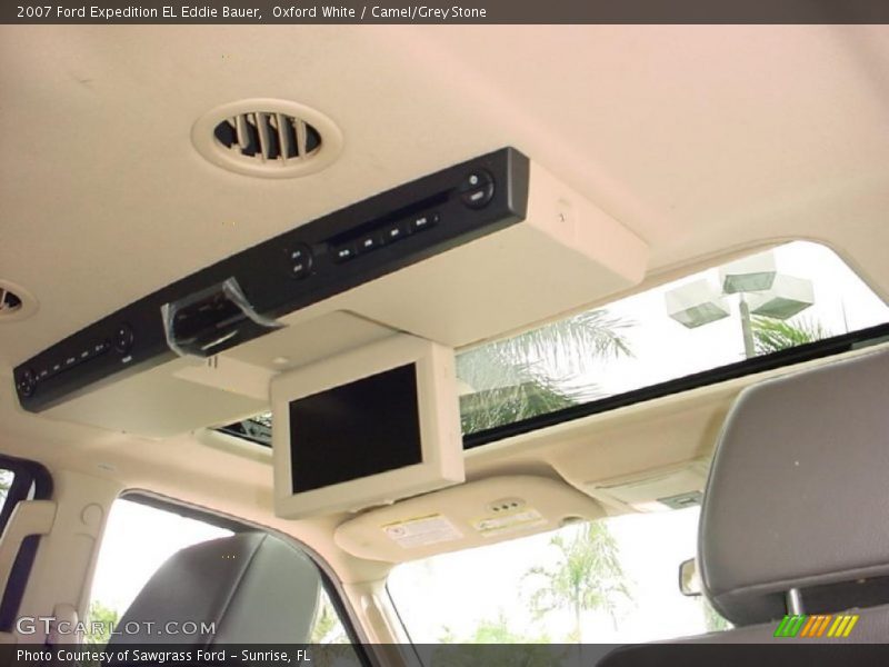 Oxford White / Camel/Grey Stone 2007 Ford Expedition EL Eddie Bauer