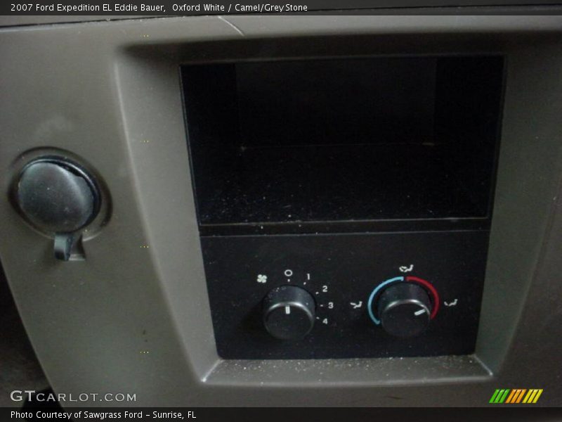 Oxford White / Camel/Grey Stone 2007 Ford Expedition EL Eddie Bauer