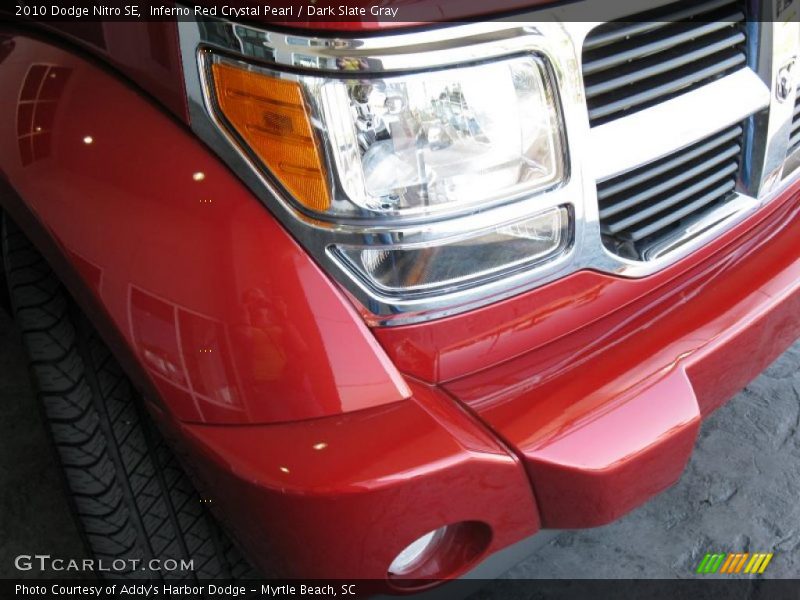 Inferno Red Crystal Pearl / Dark Slate Gray 2010 Dodge Nitro SE