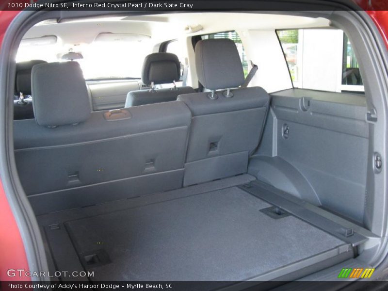 Inferno Red Crystal Pearl / Dark Slate Gray 2010 Dodge Nitro SE
