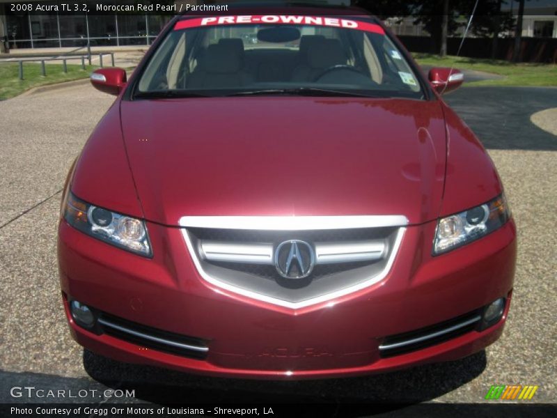 Moroccan Red Pearl / Parchment 2008 Acura TL 3.2