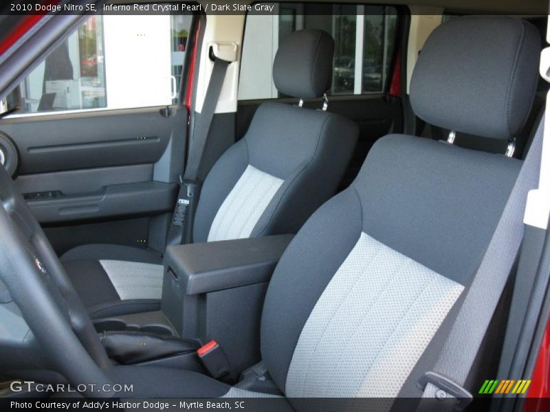 Inferno Red Crystal Pearl / Dark Slate Gray 2010 Dodge Nitro SE