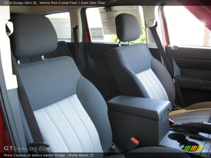 Inferno Red Crystal Pearl / Dark Slate Gray 2010 Dodge Nitro SE