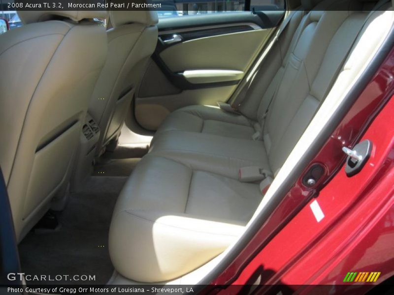 Moroccan Red Pearl / Parchment 2008 Acura TL 3.2