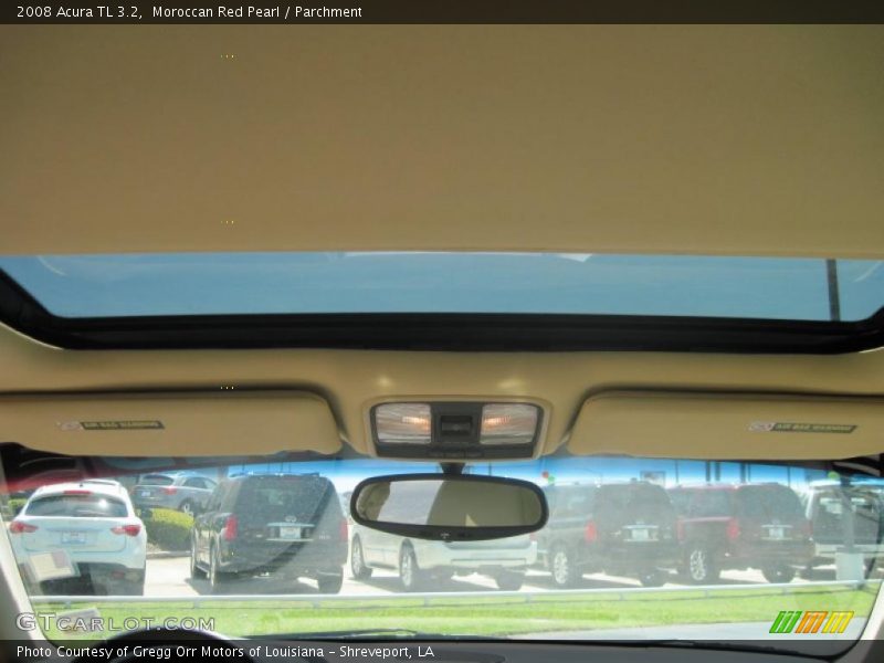 Moroccan Red Pearl / Parchment 2008 Acura TL 3.2