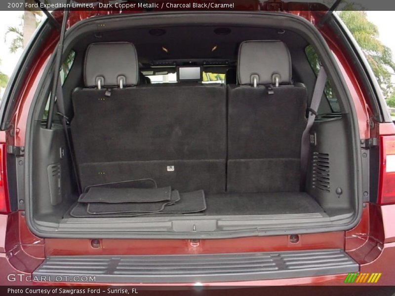 Dark Copper Metallic / Charcoal Black/Caramel 2007 Ford Expedition Limited