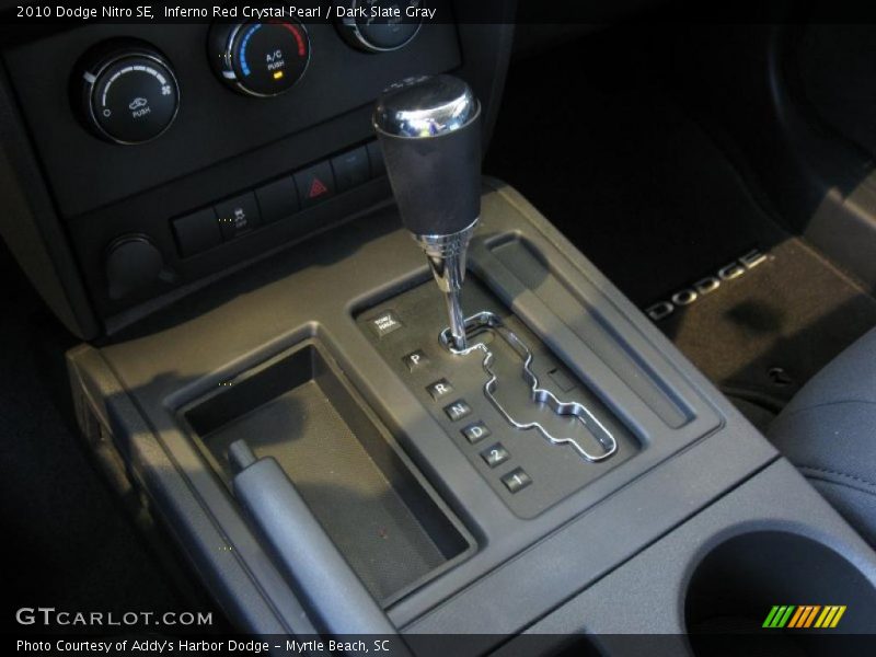 Inferno Red Crystal Pearl / Dark Slate Gray 2010 Dodge Nitro SE