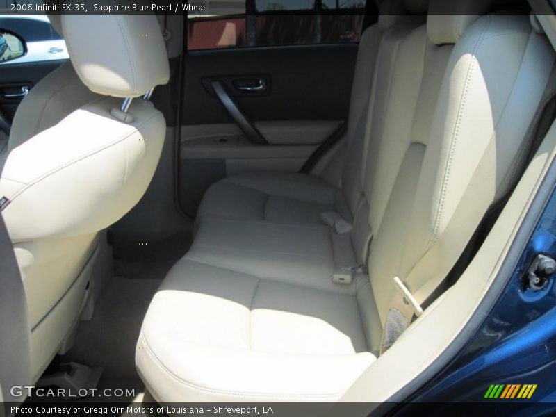 Sapphire Blue Pearl / Wheat 2006 Infiniti FX 35