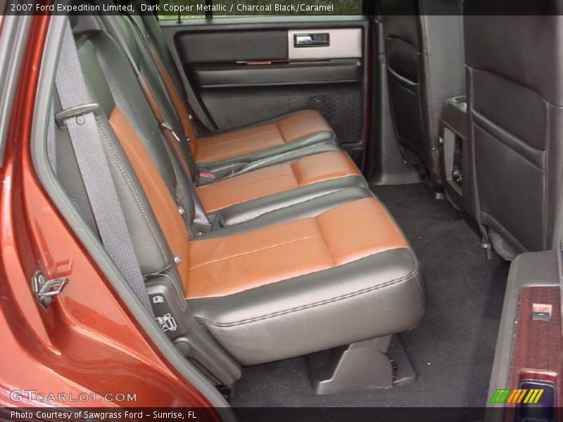 Dark Copper Metallic / Charcoal Black/Caramel 2007 Ford Expedition Limited