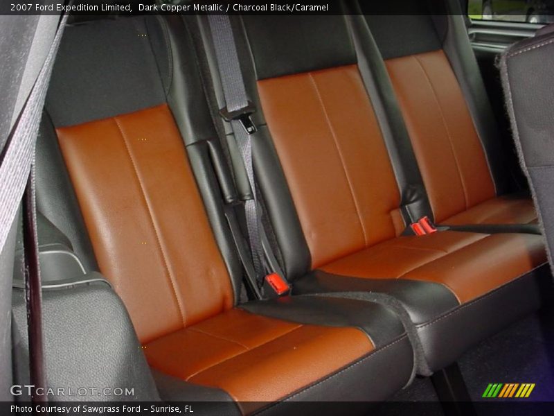 Dark Copper Metallic / Charcoal Black/Caramel 2007 Ford Expedition Limited